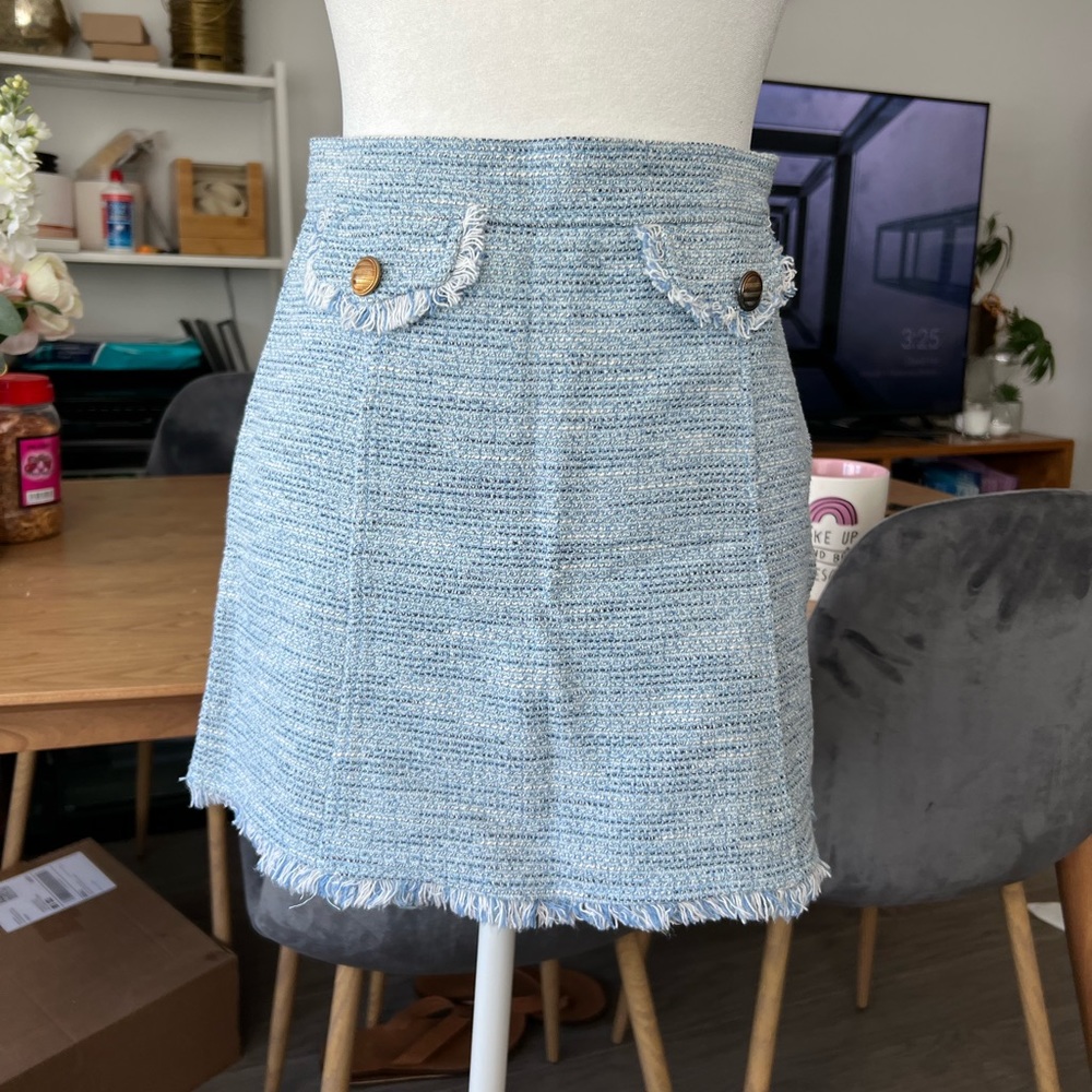 Zara Tweet Mini Skirt